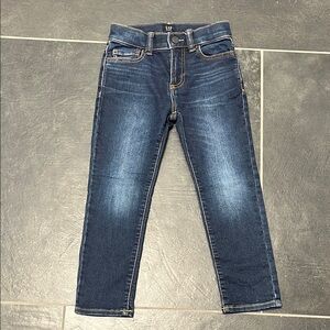 GAP Kids Dark Blue stretch slim jeans size 5